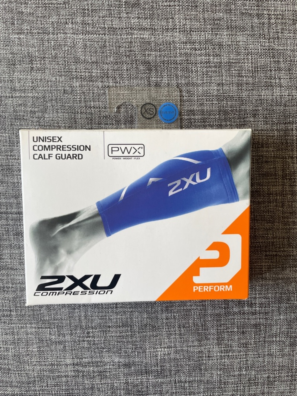 2XU Blue Unisex Compression Calf Guard
